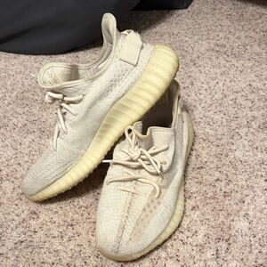Yeezy Boost 350 V2 in Cream and Yellow